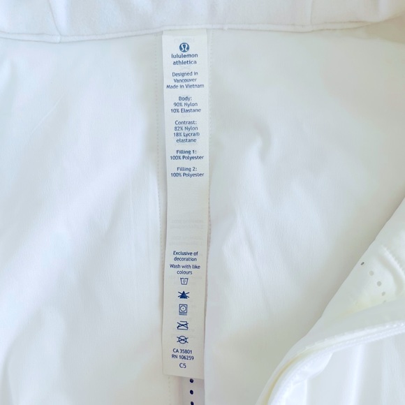 Lululemon Run For Cold White Pullover Jacket - Picture 4 of 4